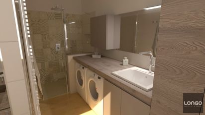235_ Spazio per bagno e lavanderia